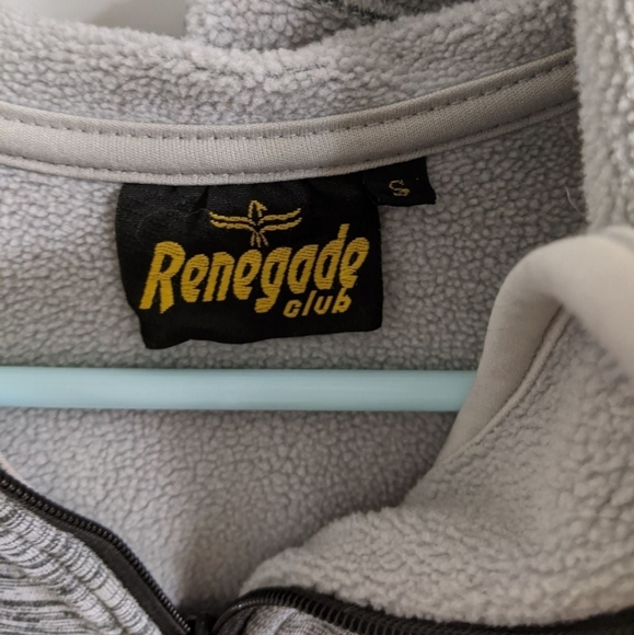 Grey zip up hoodie with Alaska logo - Picture 4 of 6